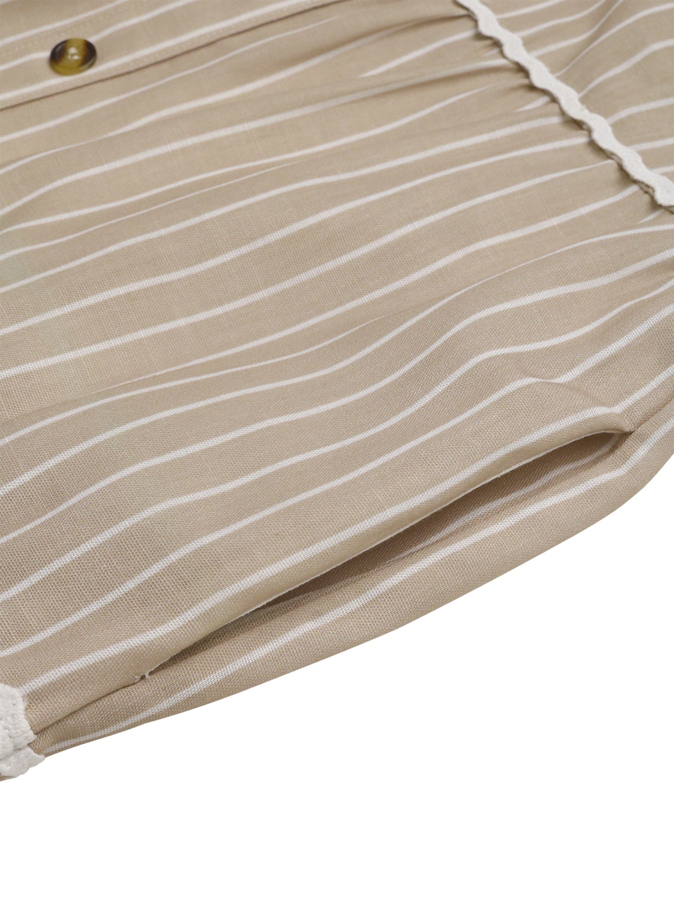 Casual Strappy Sleeveless Dress with Boho Stripes for Beach Vacation