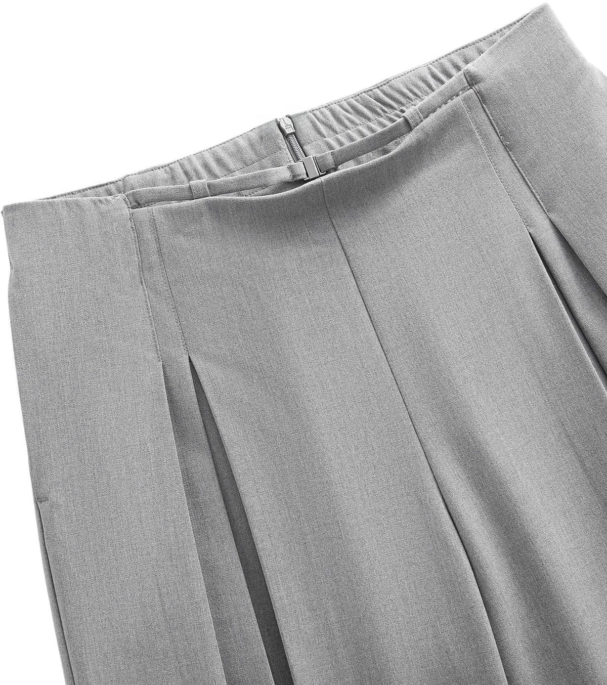 Women's Pleated Wide Leg Business Dress Pants