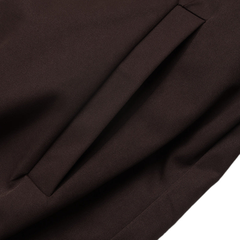 Cropped Bomber Jacket Stand Collar Zip Up Casual Outerwear