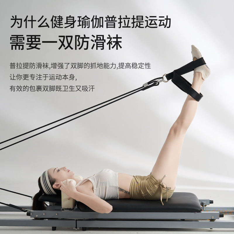 Non Slip Pilates Grip Socks Women Cotton Workout Socks