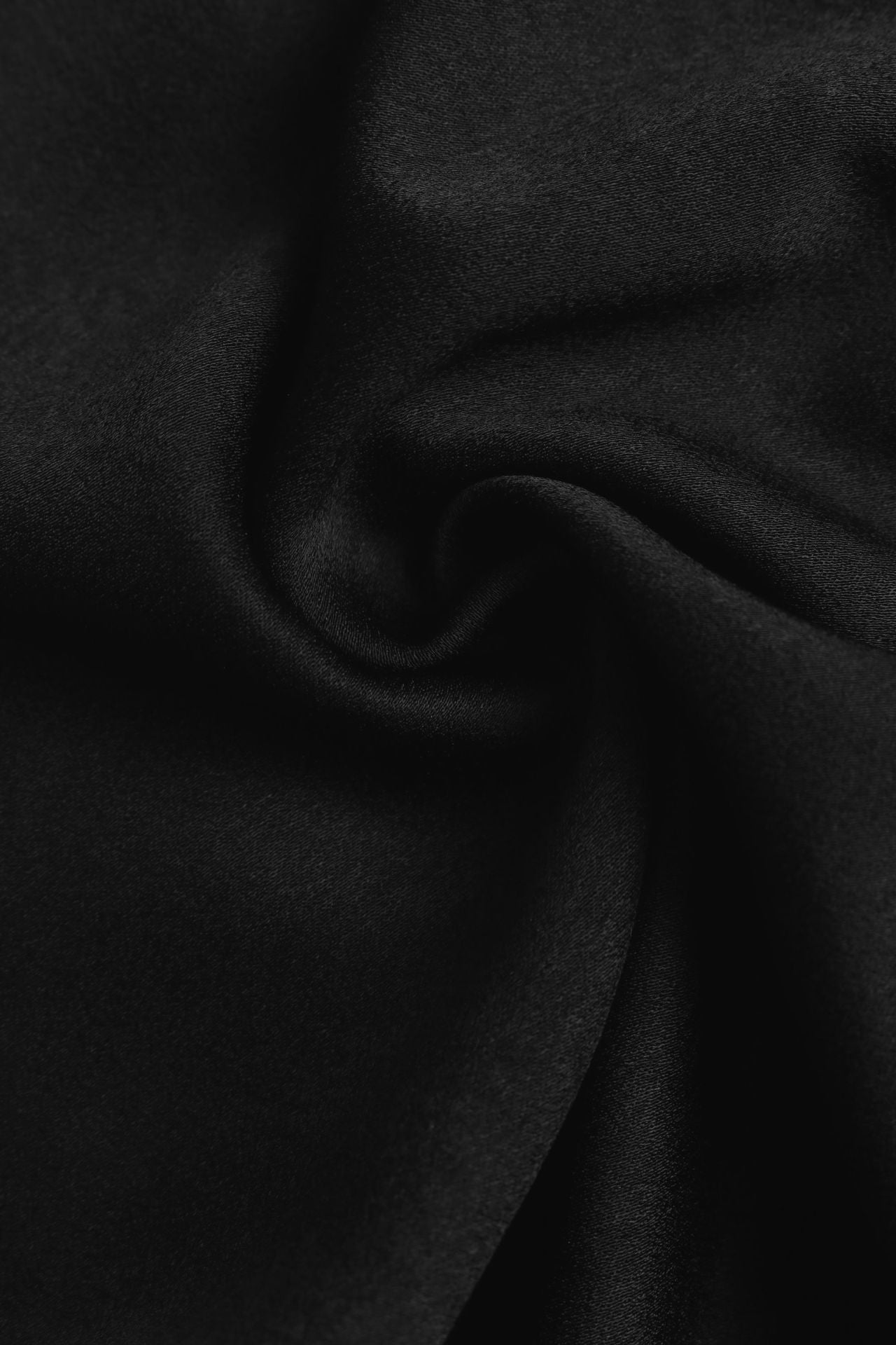 Solid Satin Blouse V Neck Peplum Long Sleeve Elegant Top