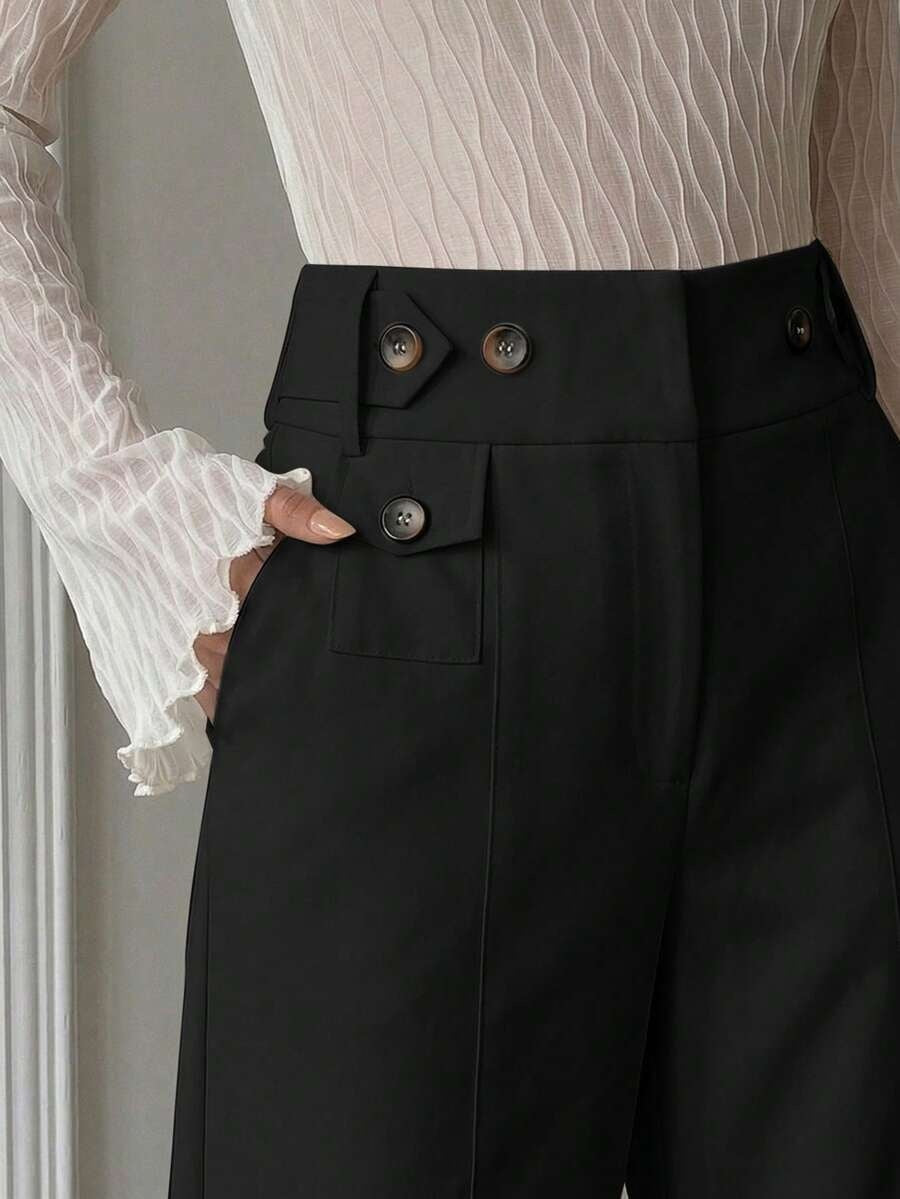 Women's High Waisted Flare Dress Pants Business Casual Work