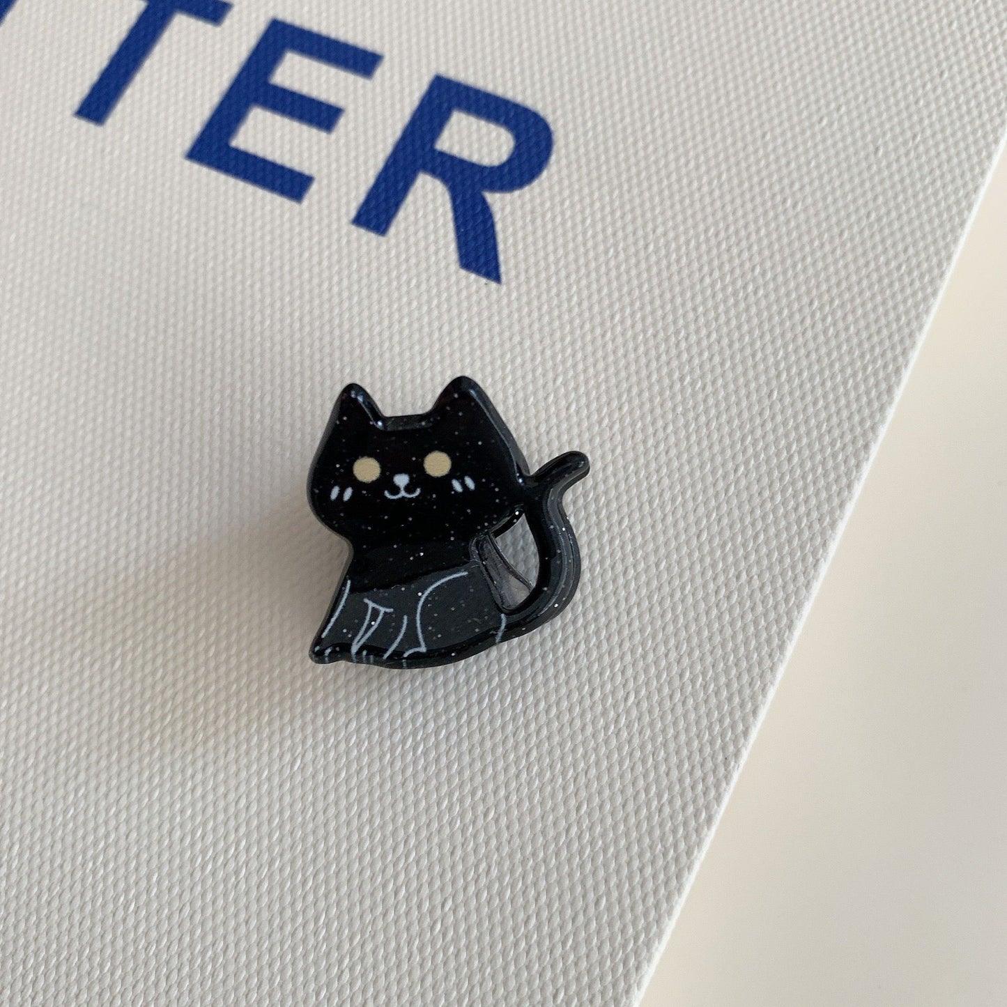 Halloween Mini Hair Claw Clips, Spooky Acrylic Styles