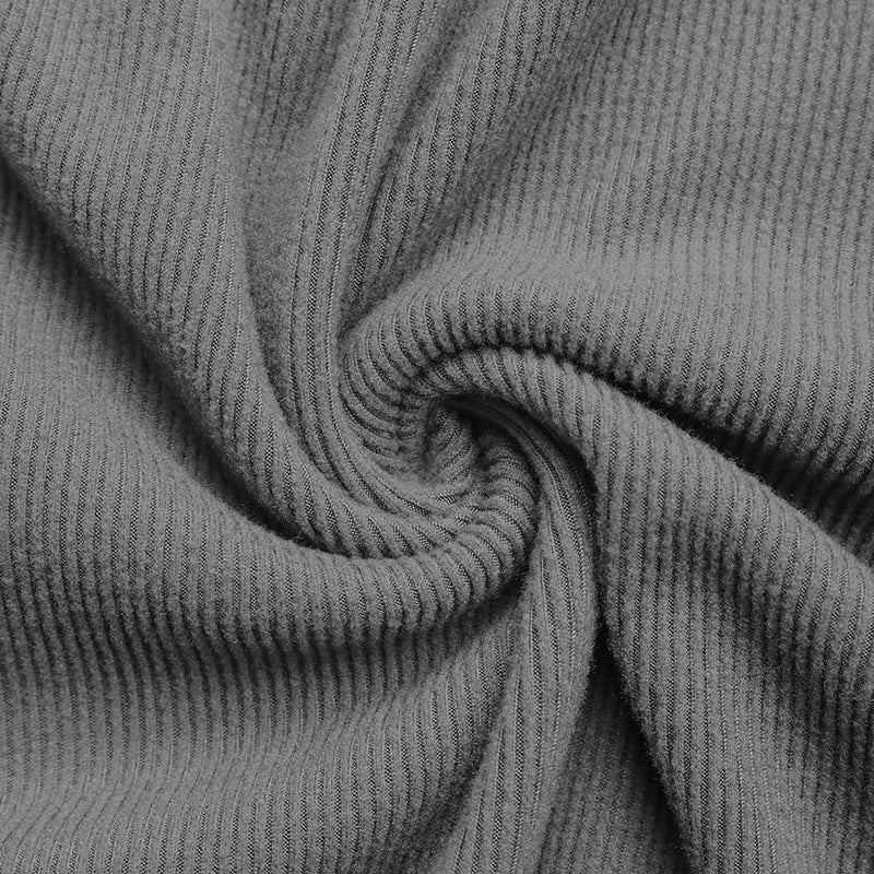 Solid Color Slim Fit Fashion Onesie