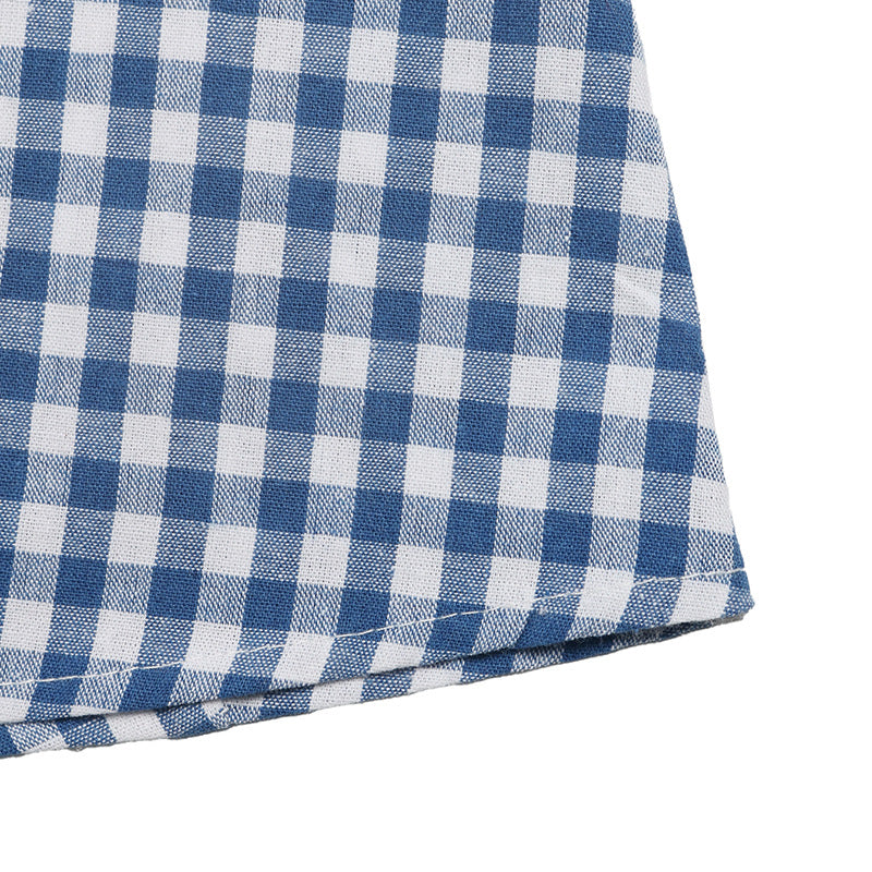 Gingham Midi Dress Cottagecore Bow Spaghetti Strap