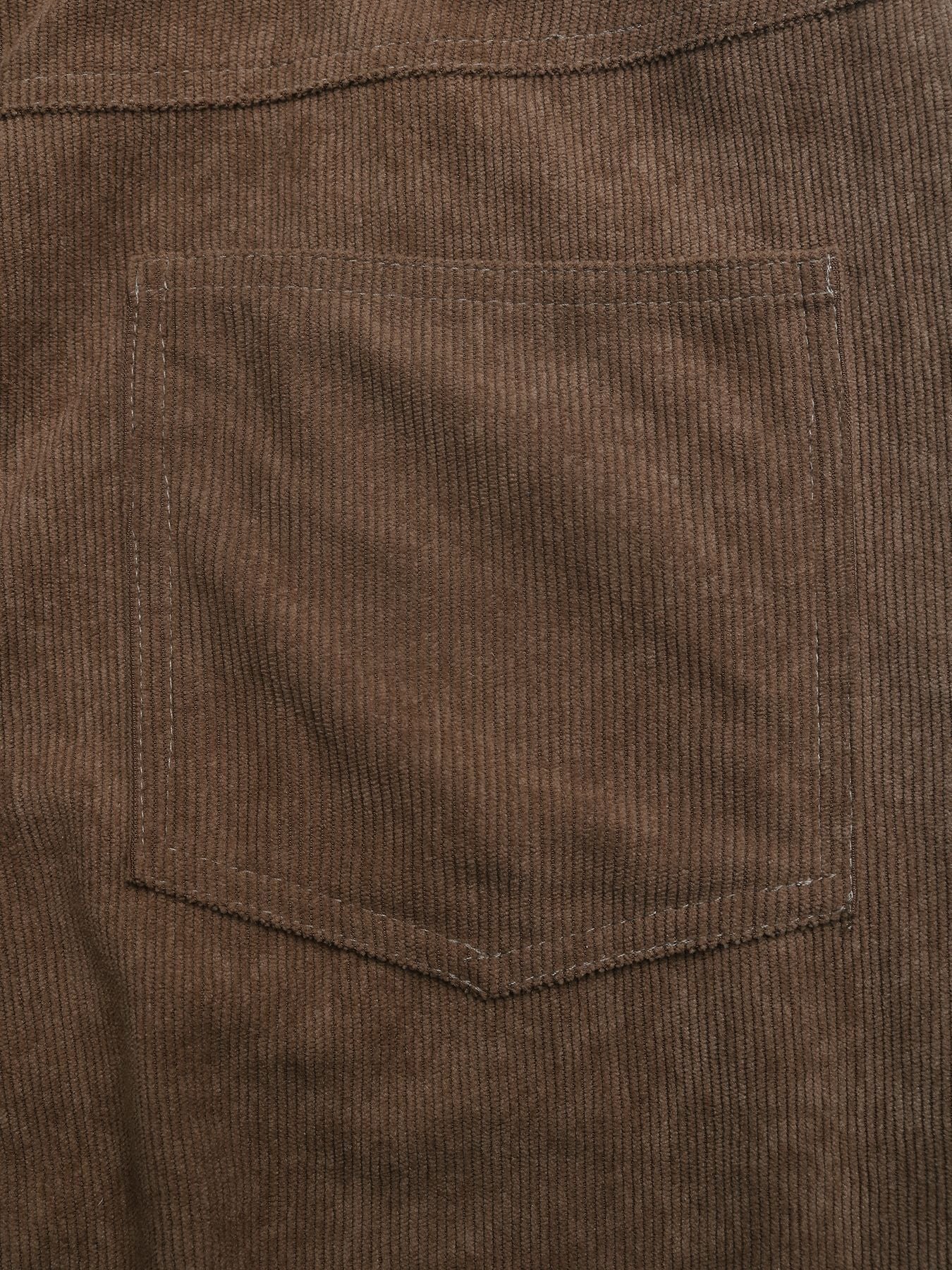 Corduroy Wide Leg Pants High Waist Casual Loose Trousers