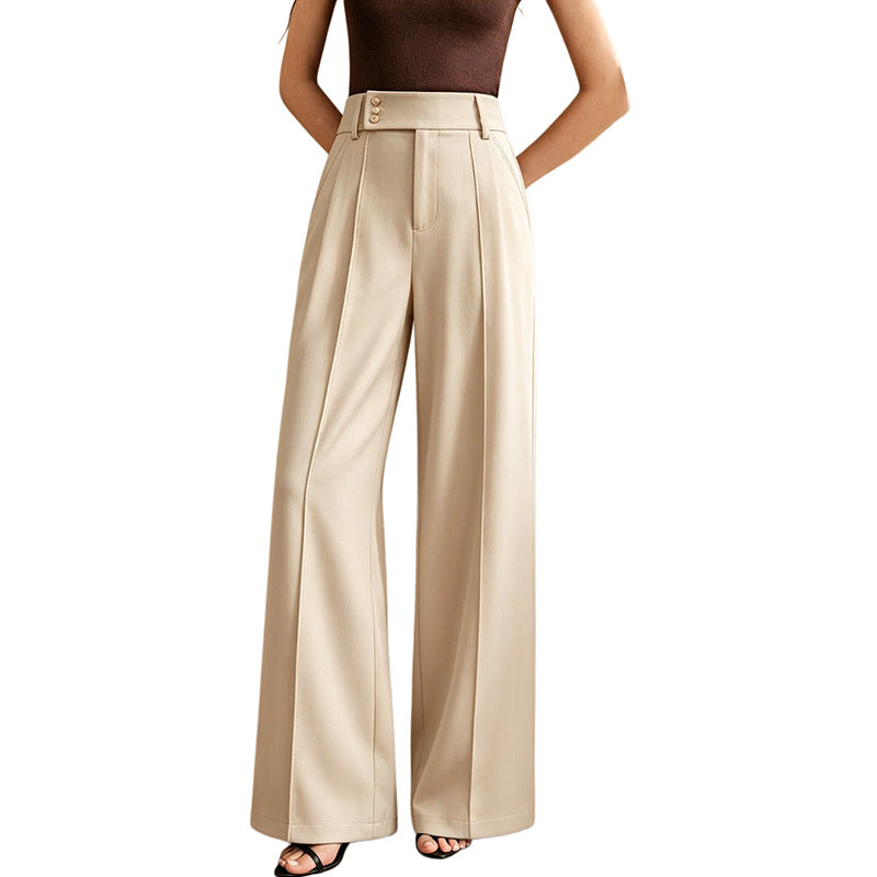 Women's High Waisted Wide Leg Dress Pants