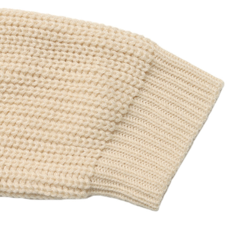 Bow Detail Knit Cardigan Sweater Button Front Casual Top