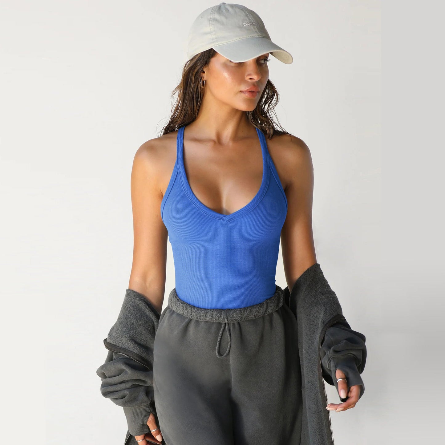 Knitted Vest Slim-Fit BM Top Women’s Trendy Inner Shirt