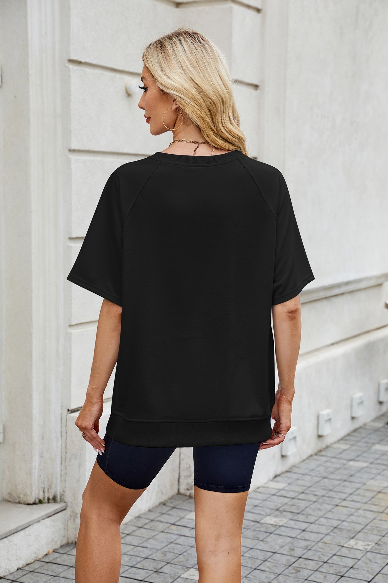 World Cup Graphic Knit T Shirt Sport Casual Loose Fit
