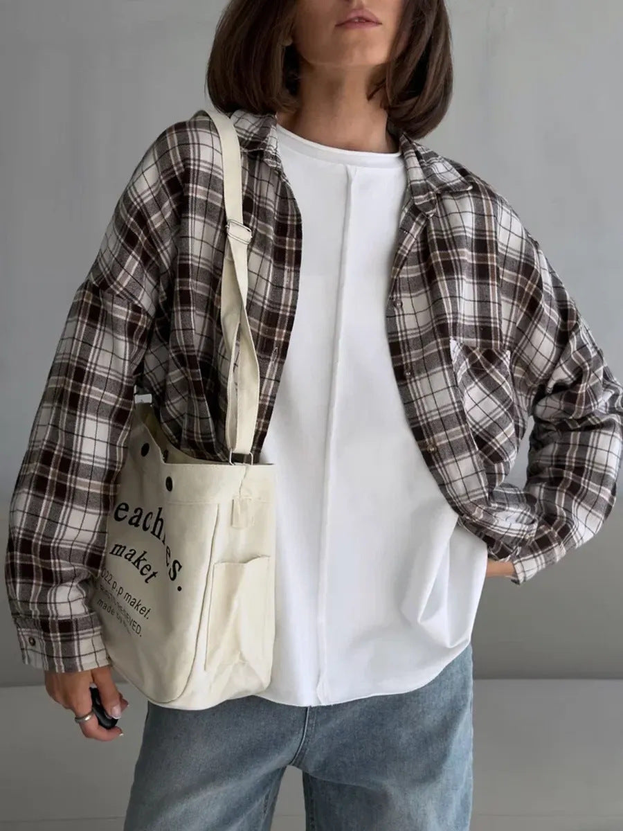 Casual Loose Fit Cotton Long Sleeve Distressed T Shirt Top