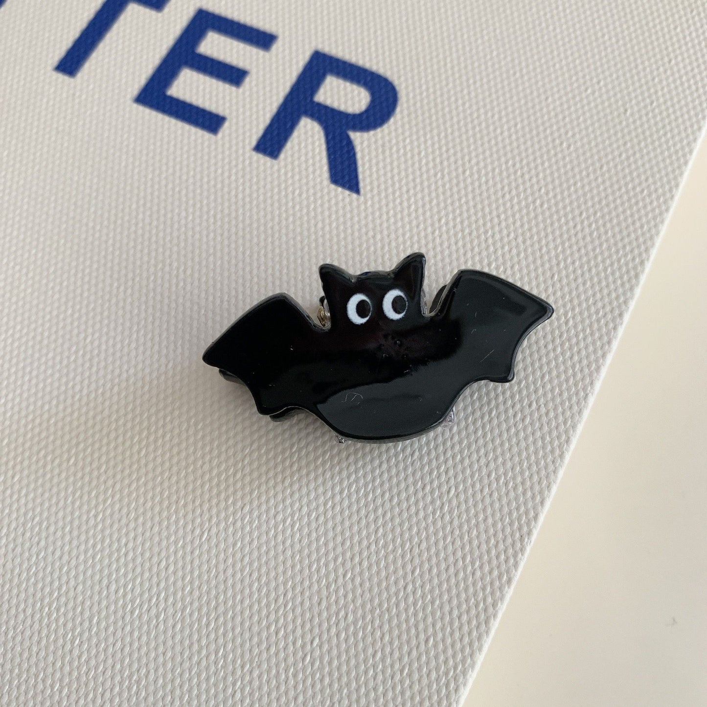 Halloween Mini Hair Claw Clips, Spooky Acrylic Styles