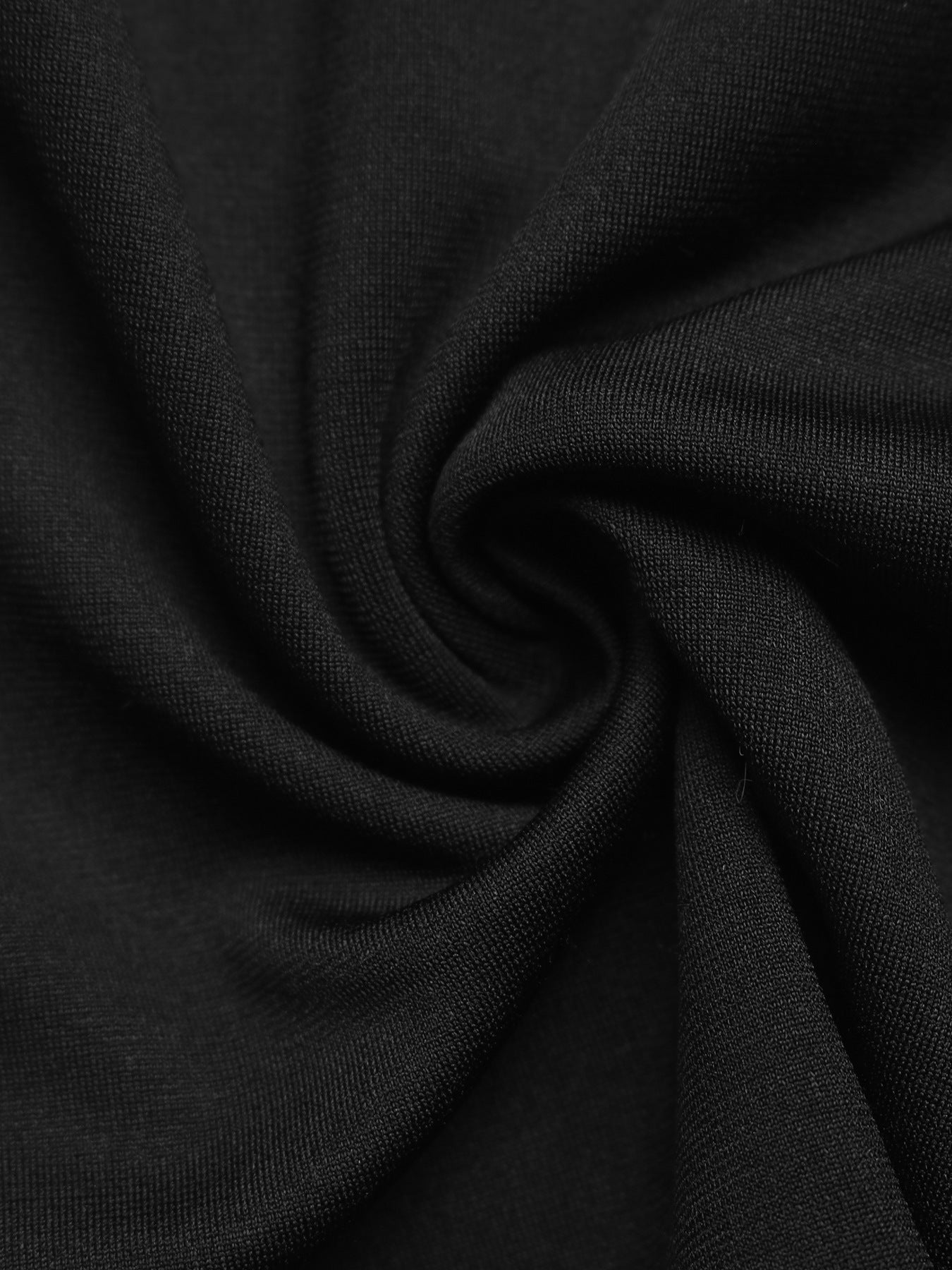 Women Pearl Collar Black Mini Dress Elegant Short Dress