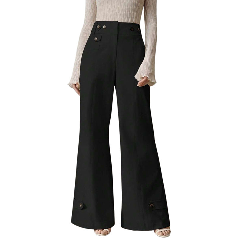 Women's High Waisted Flare Dress Pants Business Casual Work