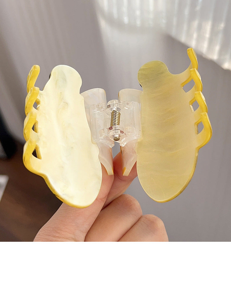 Butterfly & Bee Hair Claw Clip, Medium Whimsical Style