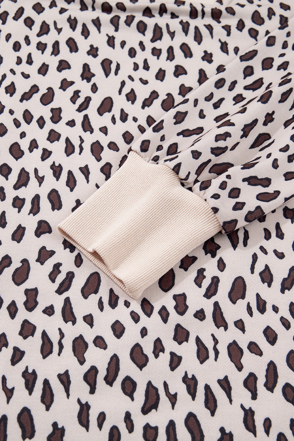 Khaki Leopard Print Zip up Collar Patchwork Shift Mini Dress