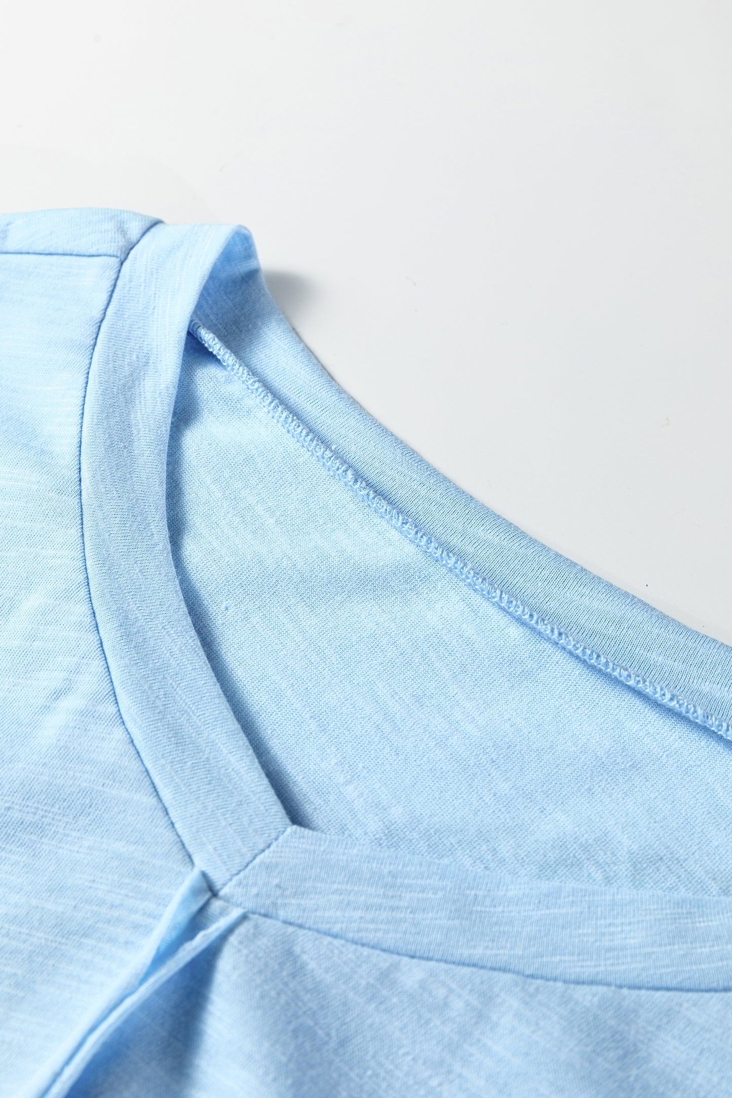 Green Flower Patched Exposed Seam Bracelet Sleeve Oversized T Shirt