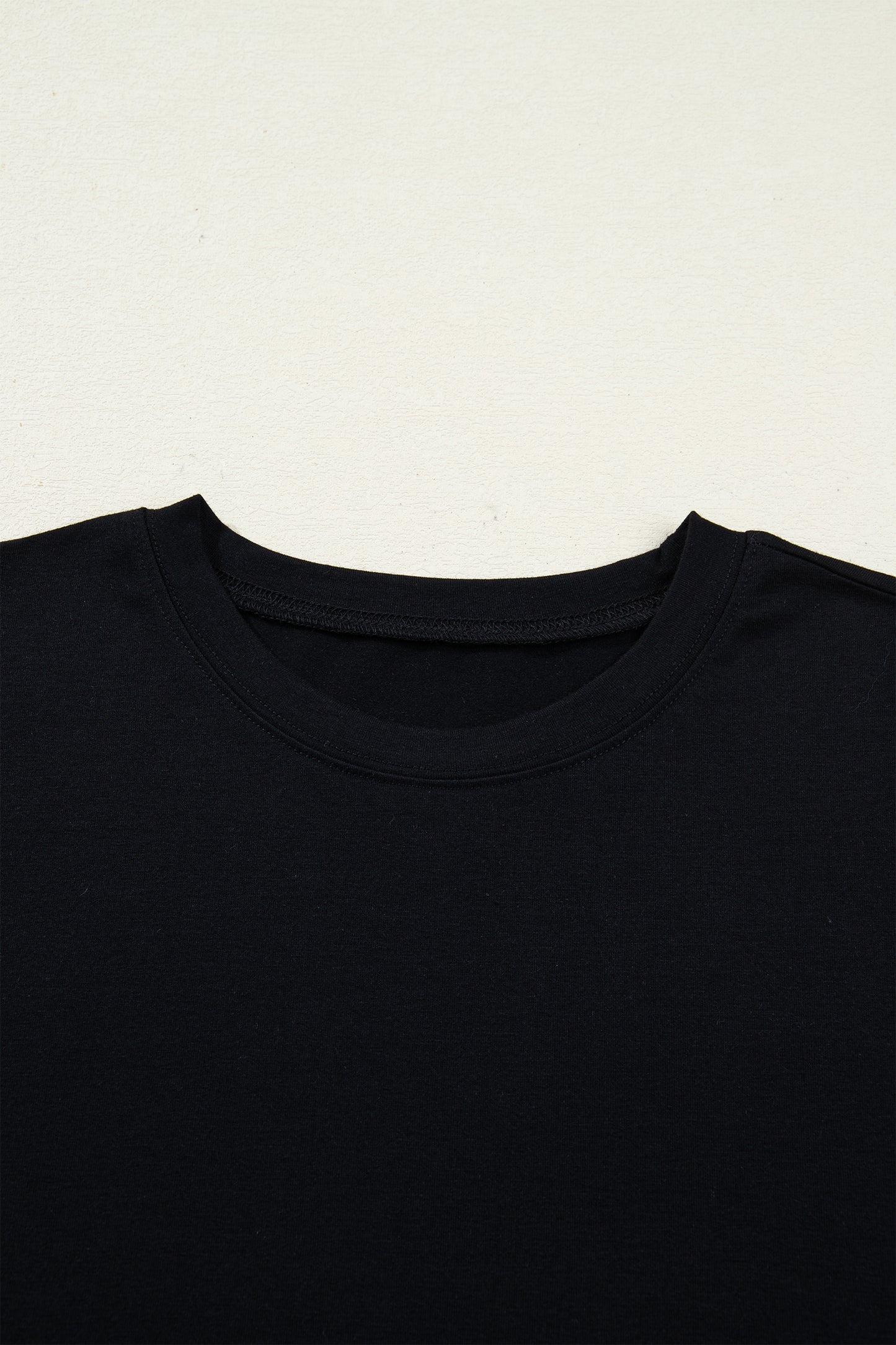 Red Sandalwood Floral Patchwork Short Sleeve T Shirt Loose Maxi Dress