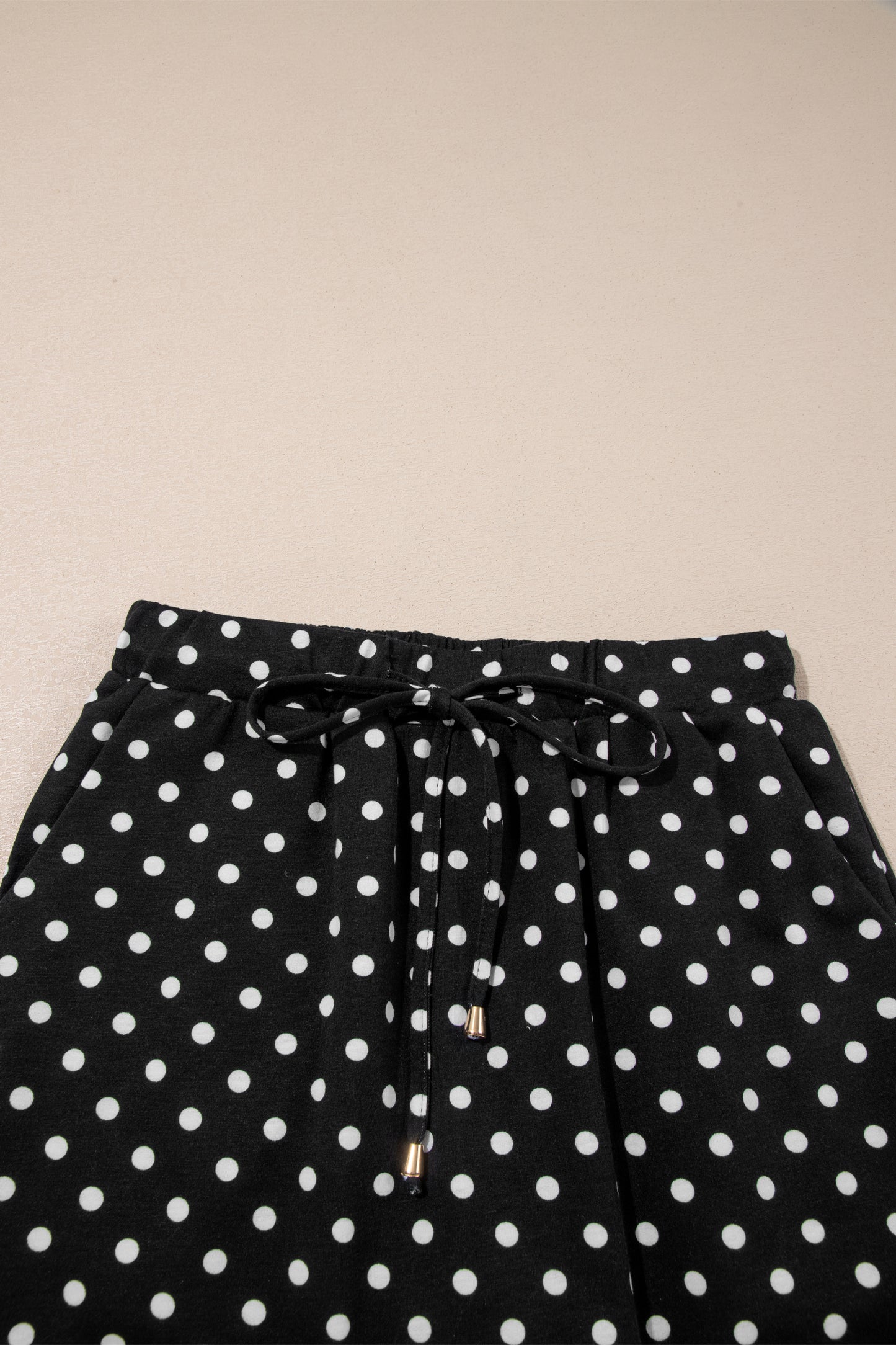 Polka Dot Skort High Waist Casual Mini Skirt