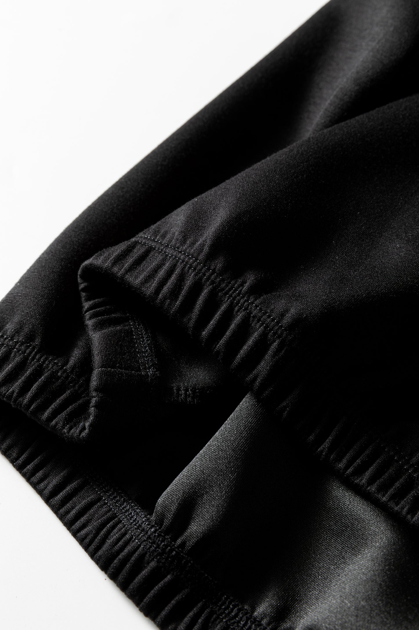 Jet Stream Leopard Contrast Drawstring Hood Drop Shoulder Loose Top