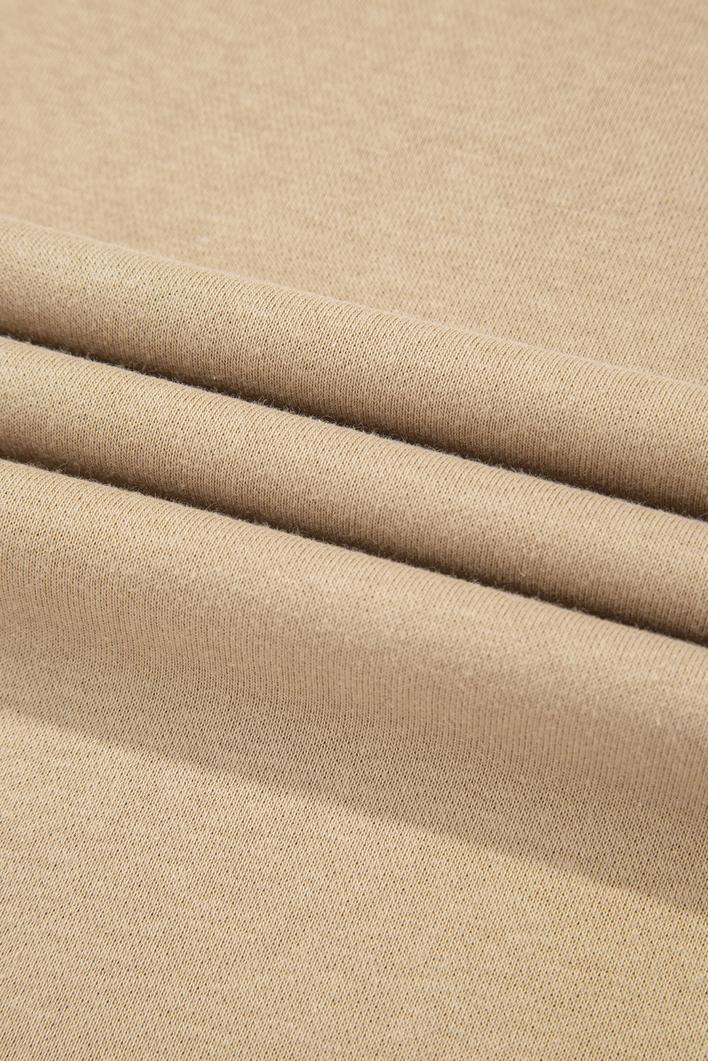 Solid Crew Neck Drop Shoulder Plus Size Sweatshirt