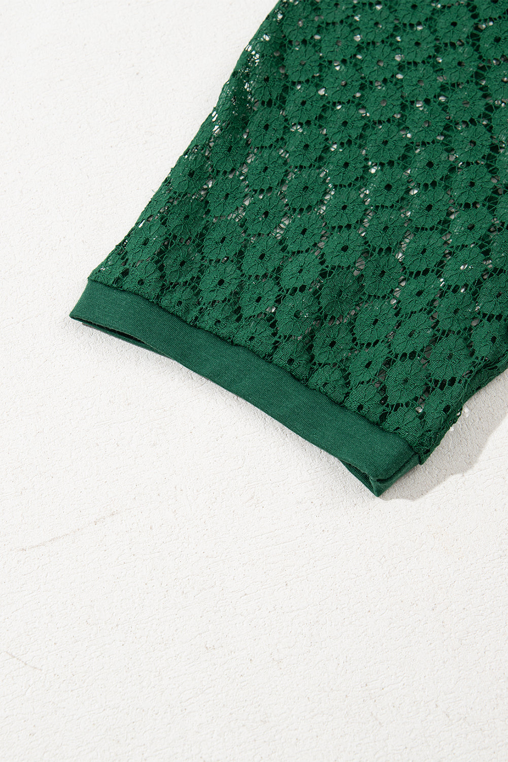 Black Contrast Lace Raglan Sleeve Pleated Detail Shift Dress