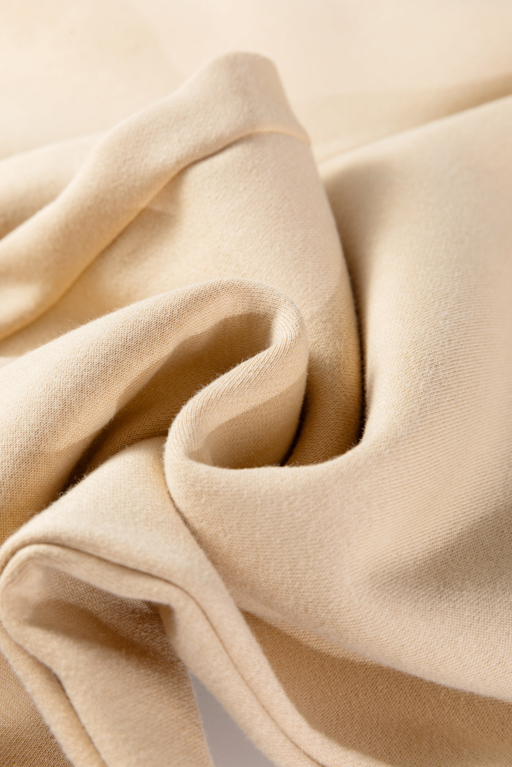 Black Fleece Lined Leopard Drawstring Elastic Waist Solid Pants