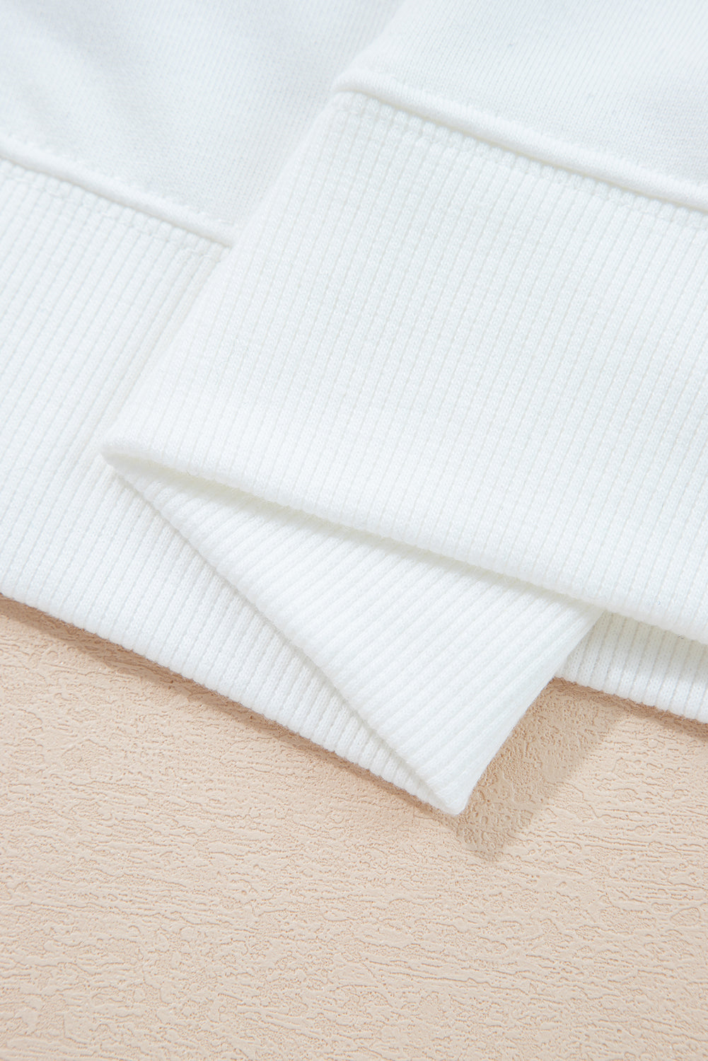 Evergreen Varsity Striped Detail Drop Shoulder Oversized Sweatshirt