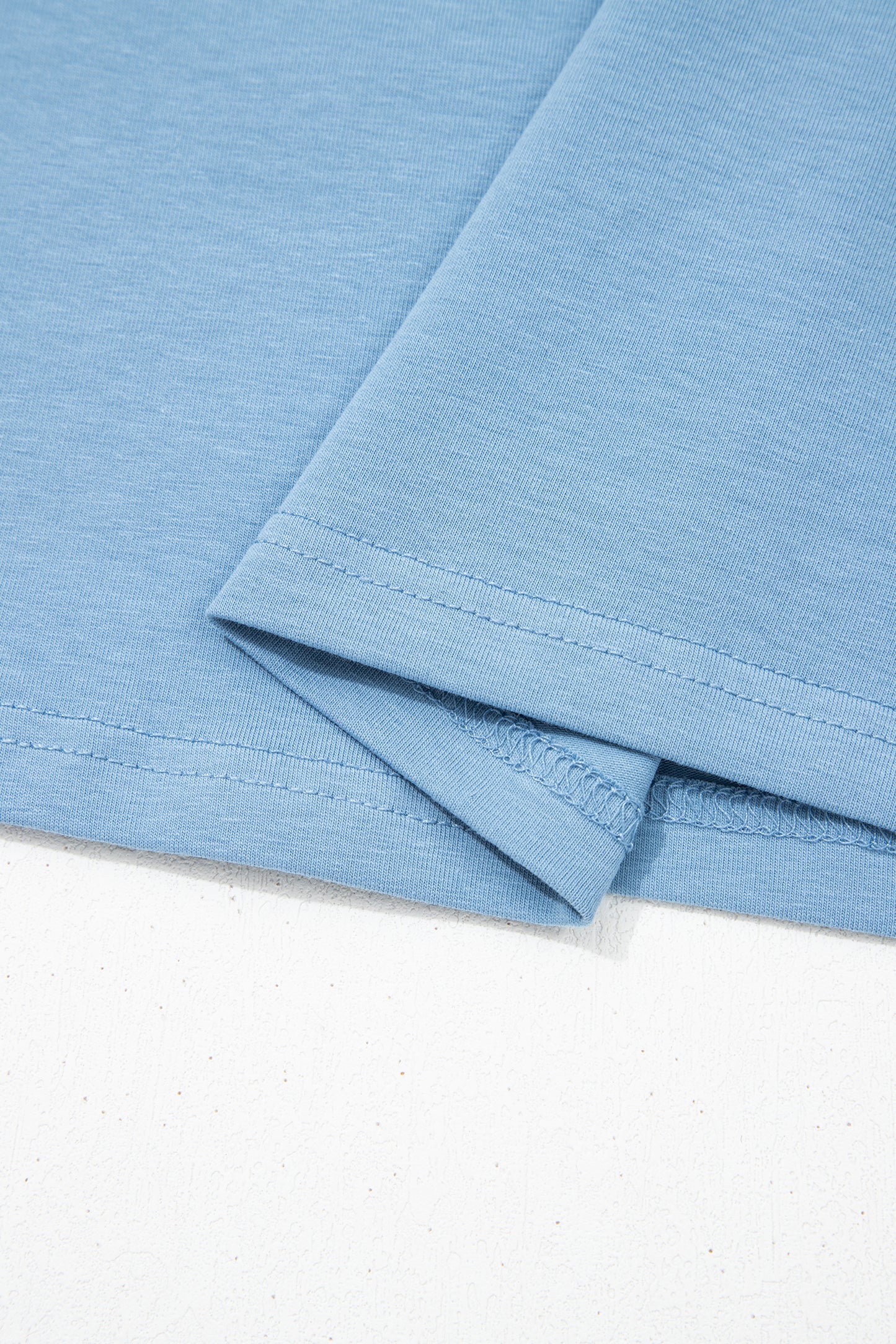 Fiery Red Stars Stripes Short Puff Sleeve Top