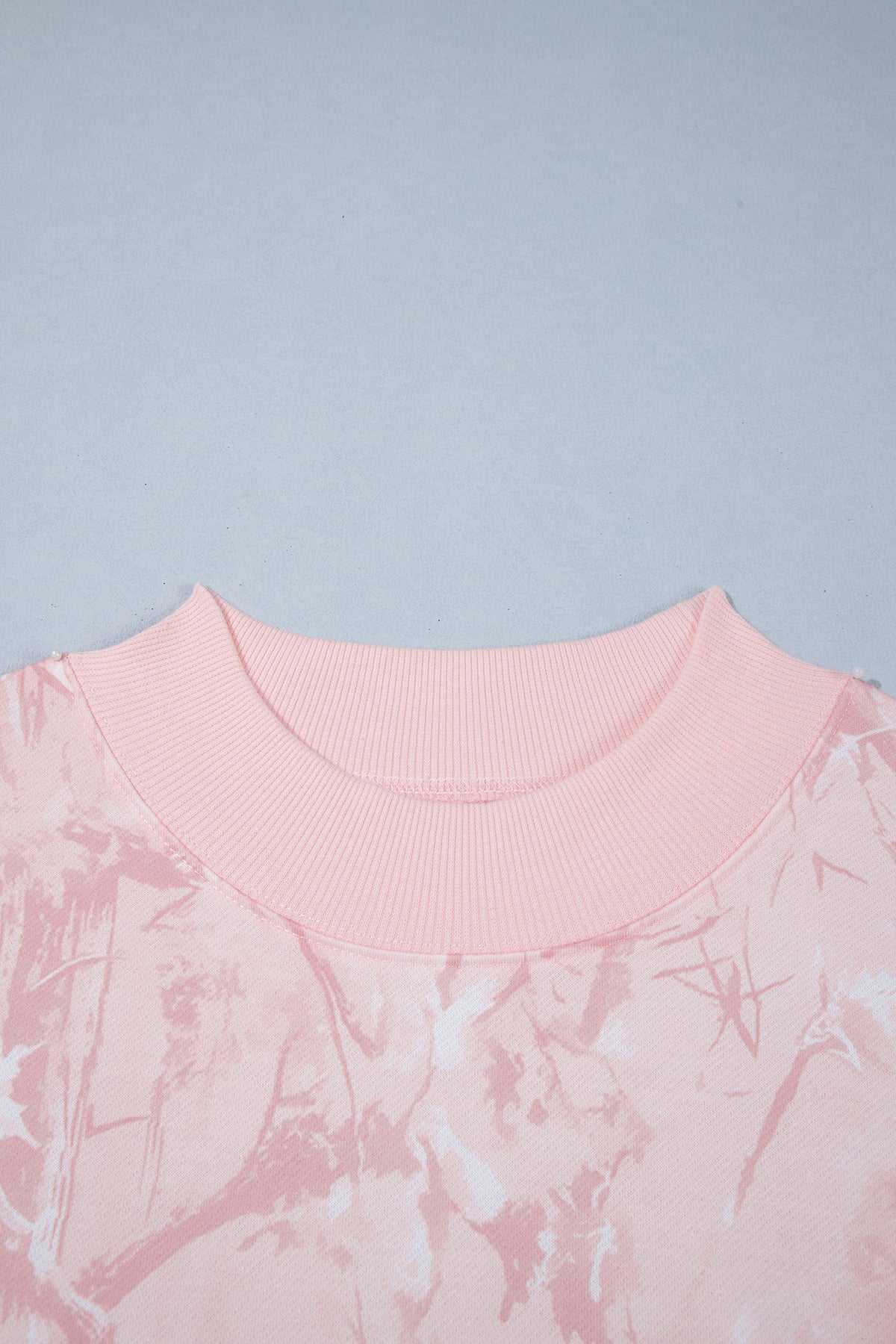 Gray Camouflage Print Stand Neck Long Sleeve Regular Fit Plus Size Set