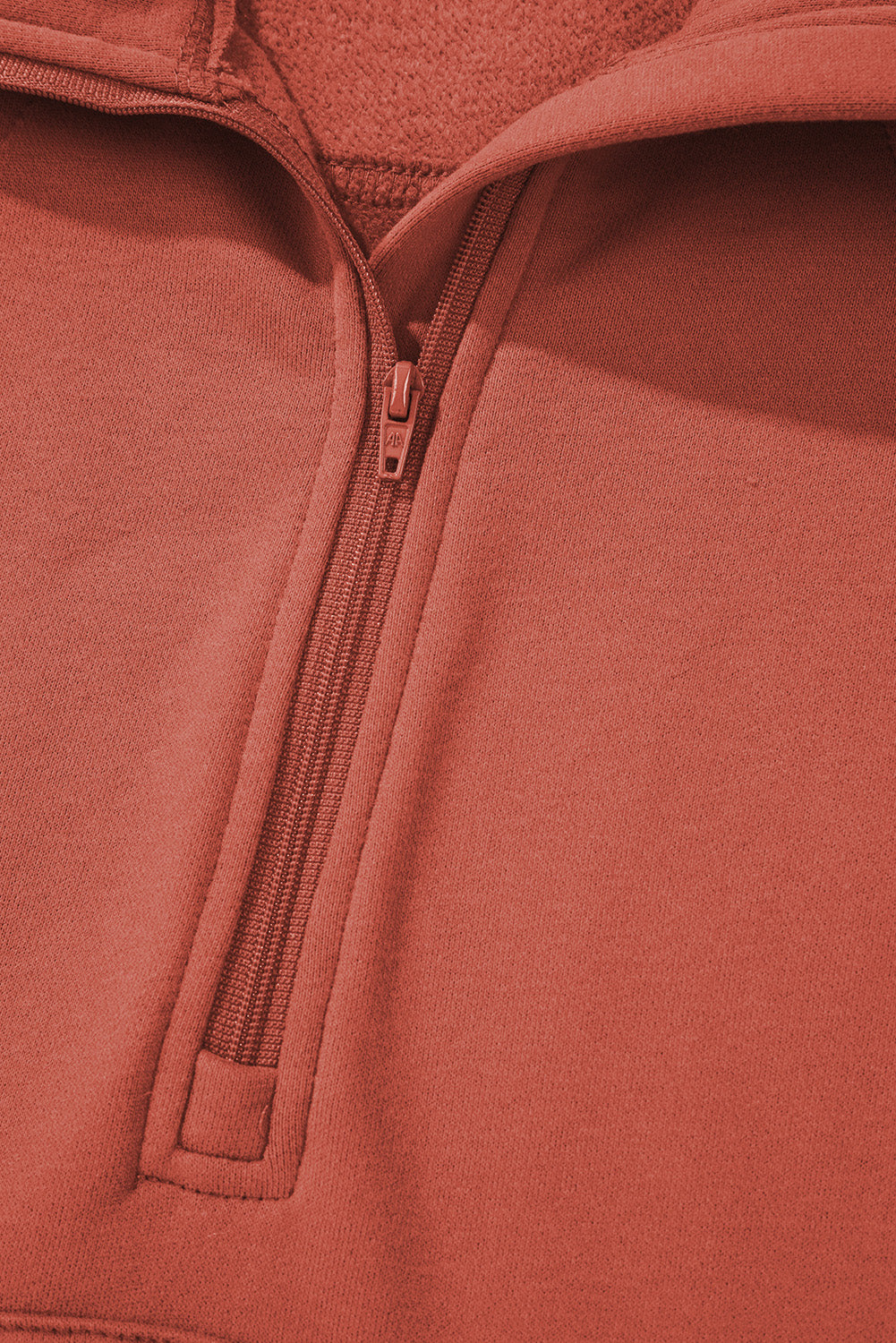 Black Zip Up Stand Collar Ribbed Thumbhole Sleeve Sweatshirt