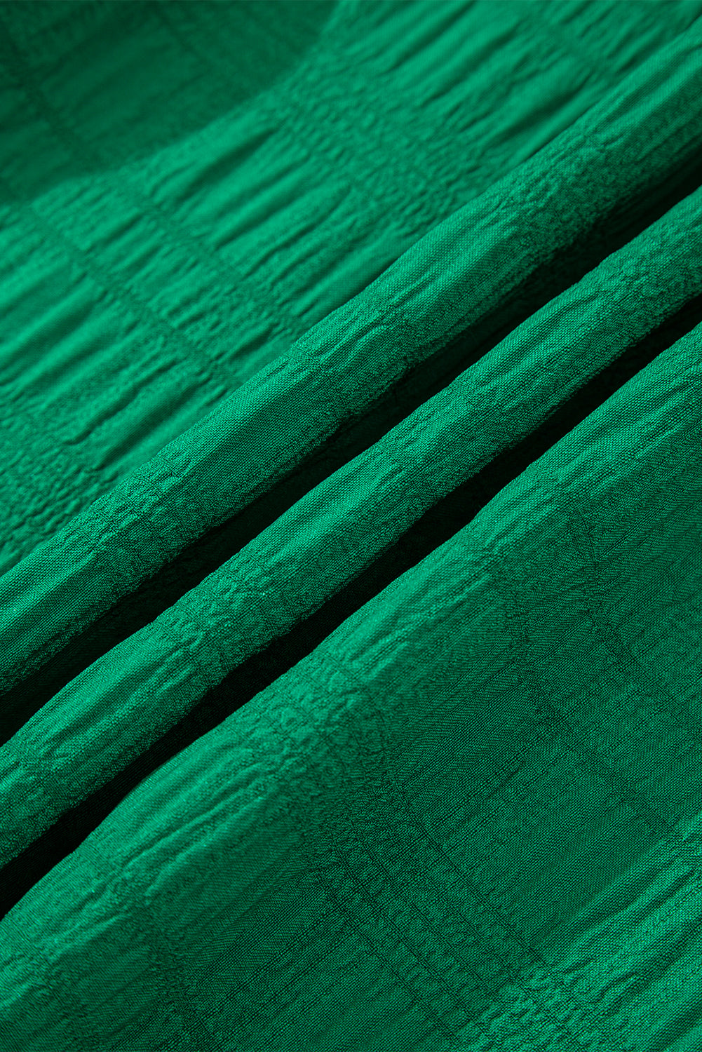 Dark Blue Textured Flutter Sleeve Ruffled Mini Dress