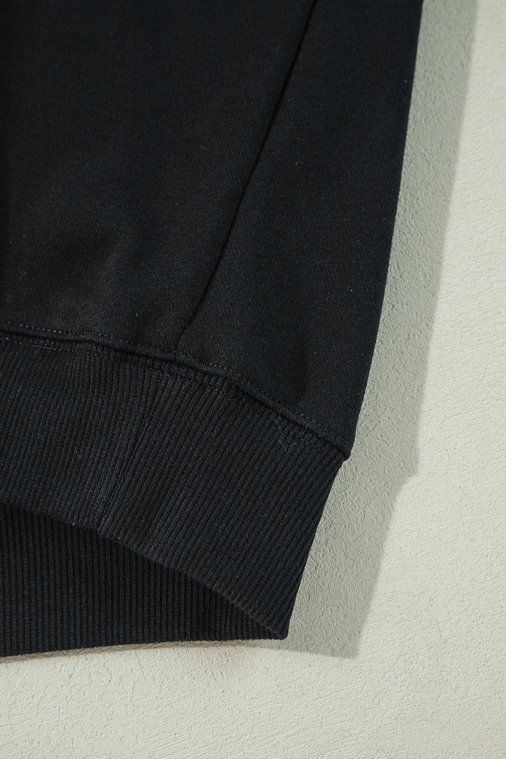 Solid Crew Neck Drop Shoulder Plus Size Sweatshirt