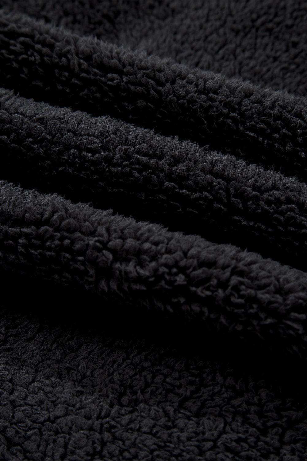 White Sherpa Contrast Trim Patch Pocket Cartridge Toggle Button Vest