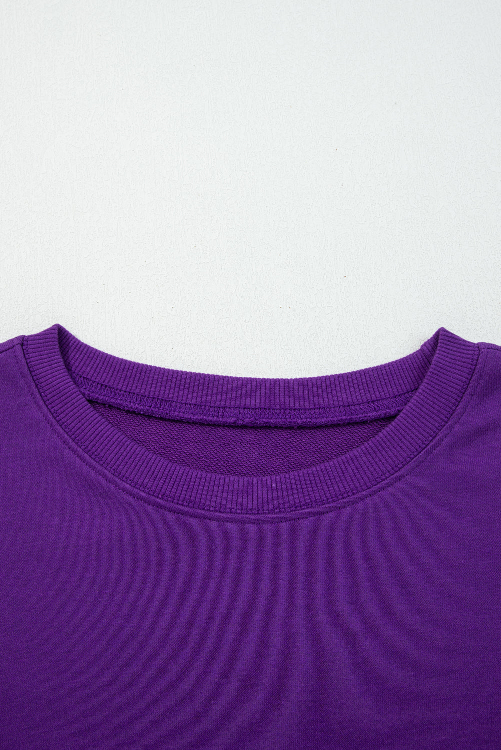 Orange Varsity Stripe Detail Drop Shoulder Pullover Mini Skirt Set