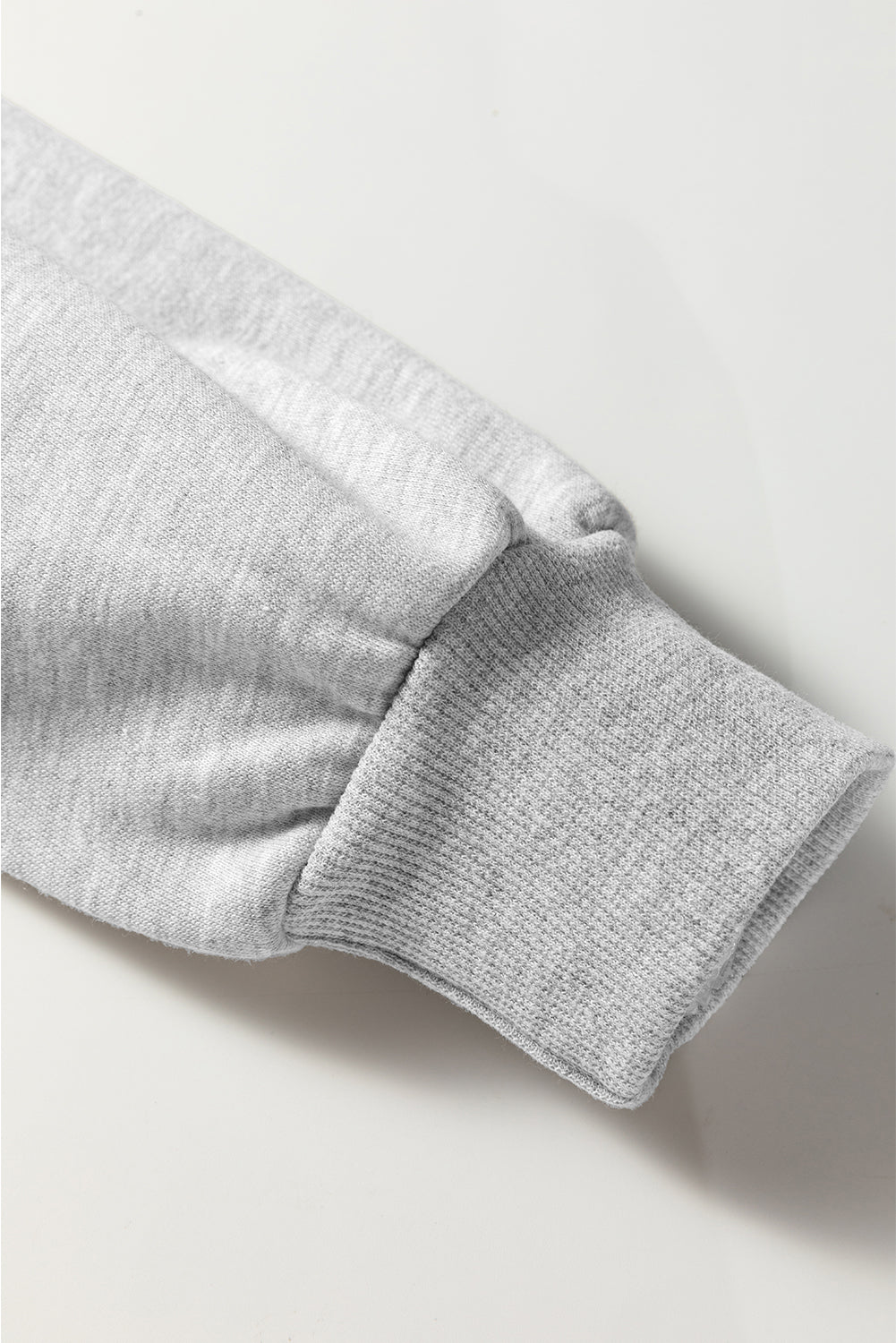 Light Grey Lace Patchwork Drop Shoulder Pullover Drawstring Skort 2pcs Outfit