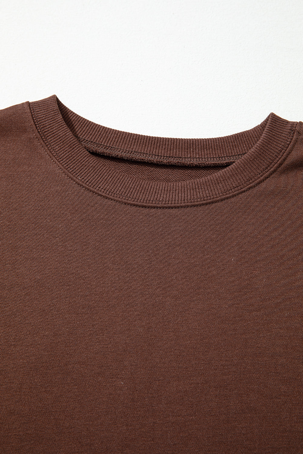 Evergreen Varsity Striped Detail Drop Shoulder Oversized Sweatshirt