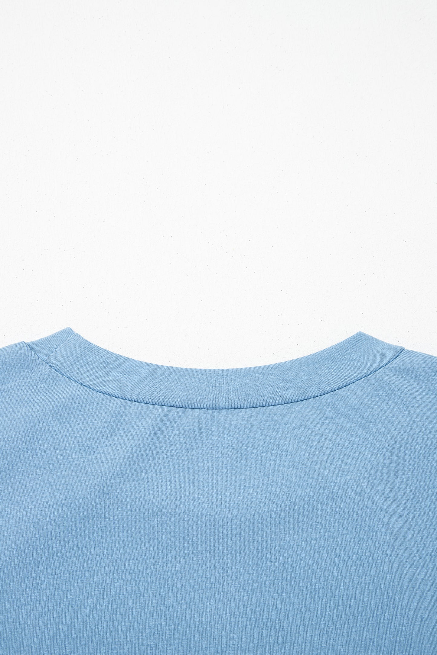 Fiery Red Stars Stripes Short Puff Sleeve Top