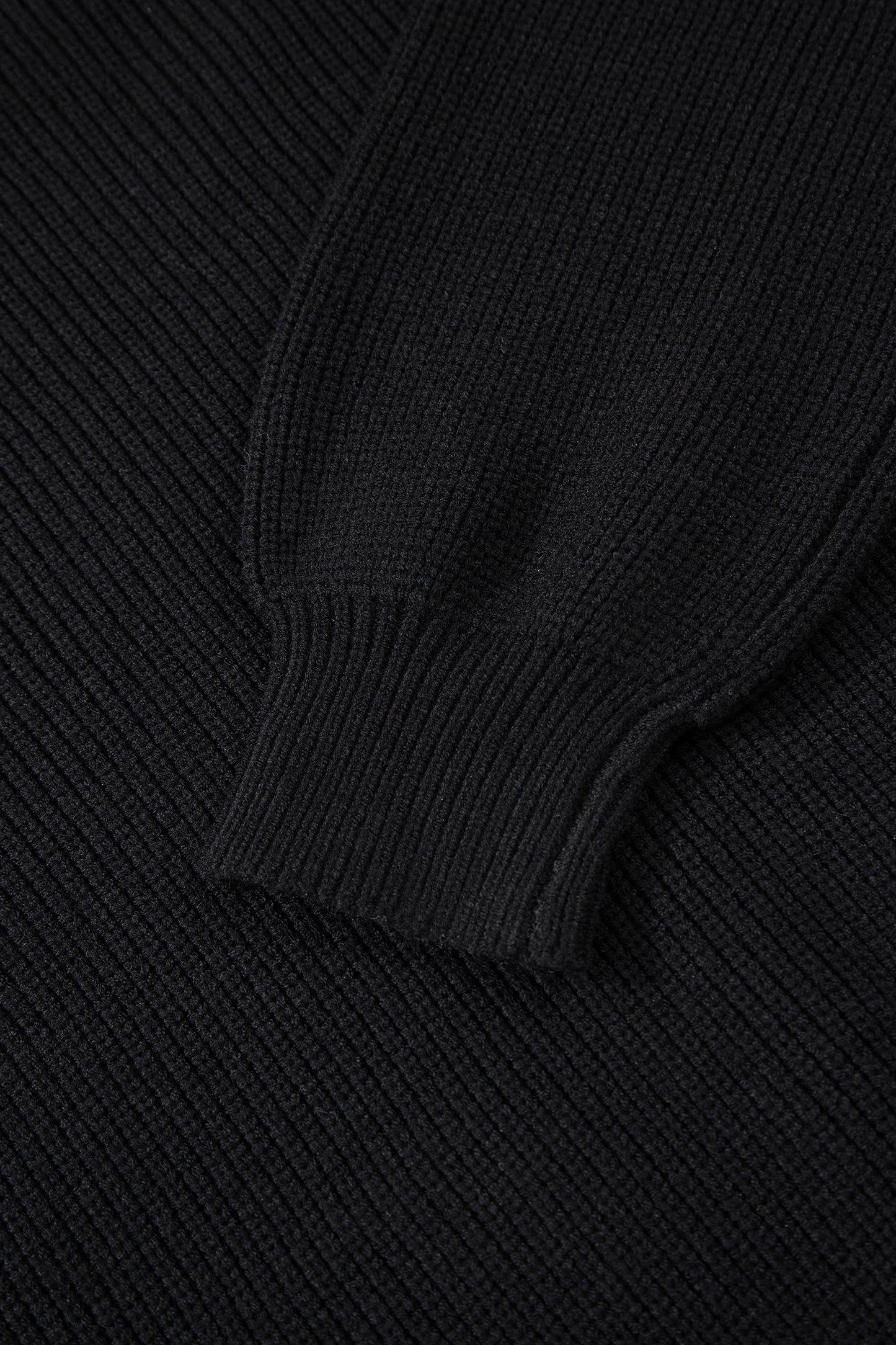 Red Dahlia Ribbed Knit Ribbon Knot Backless Drop Shoulder Sweater