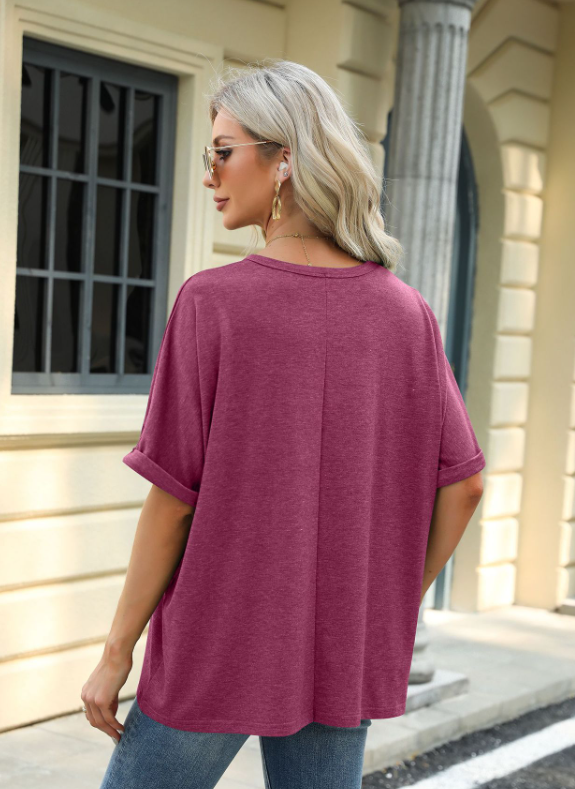 Patriotic America Graphic Tee Oversized Casual Holiday Top