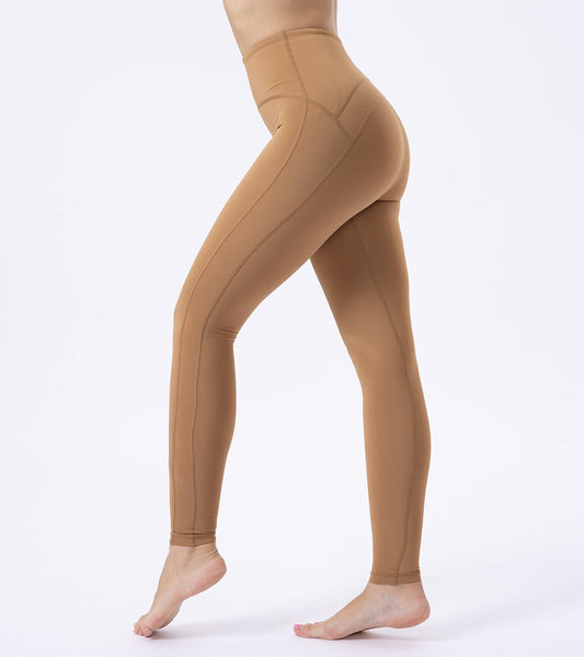 LOVESOFT Nude Advanced Fabric Collagen Yoga Leggings